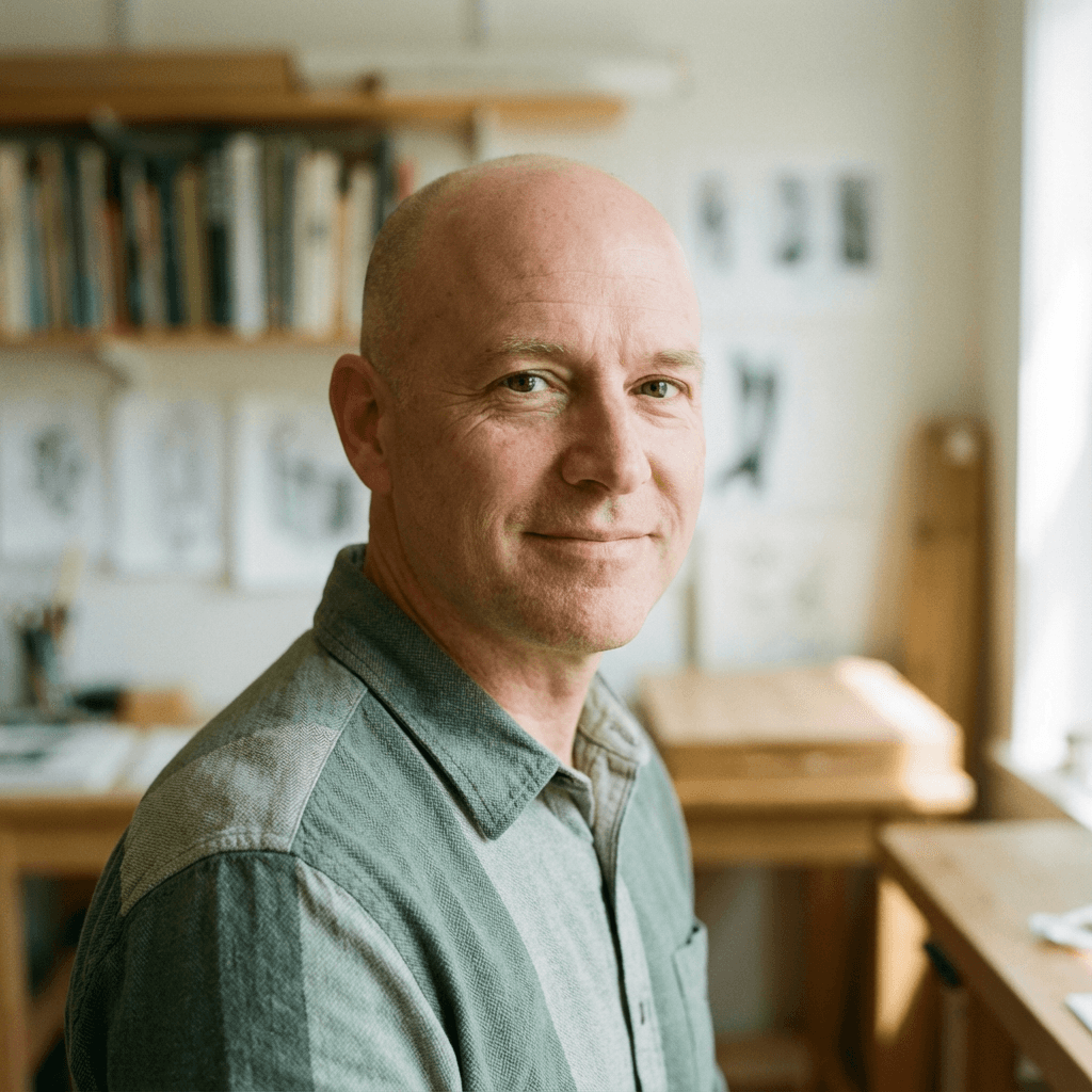 David Larsson, business traveler from Sweden